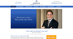 Desktop Screenshot of lovitzlaw.com